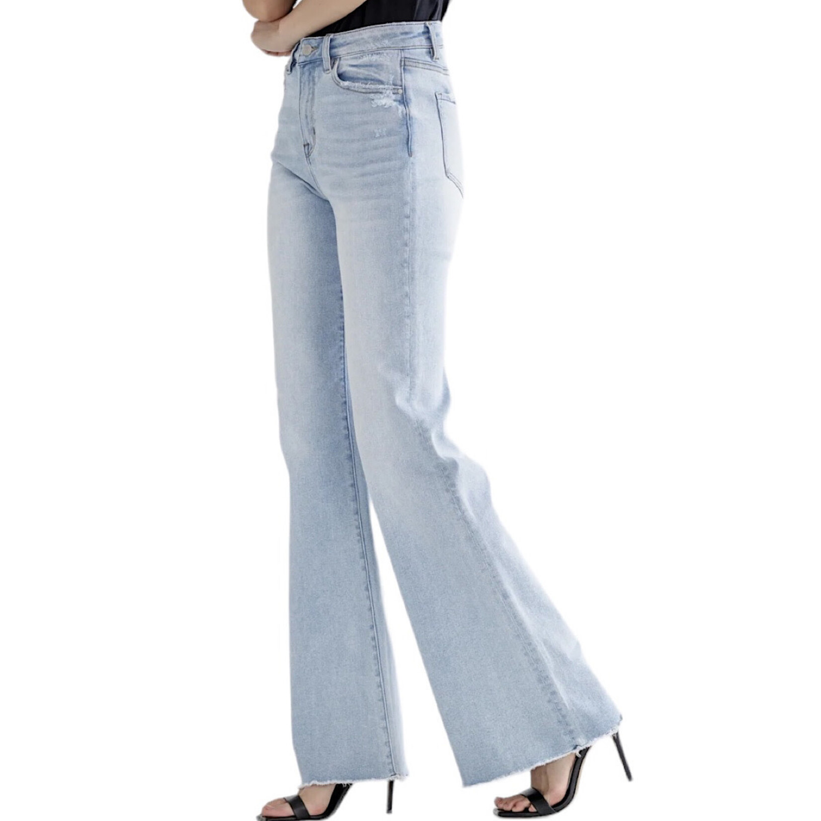 Mica Denim MICA MDP-F3183LT Super High Rise Vintage Flare