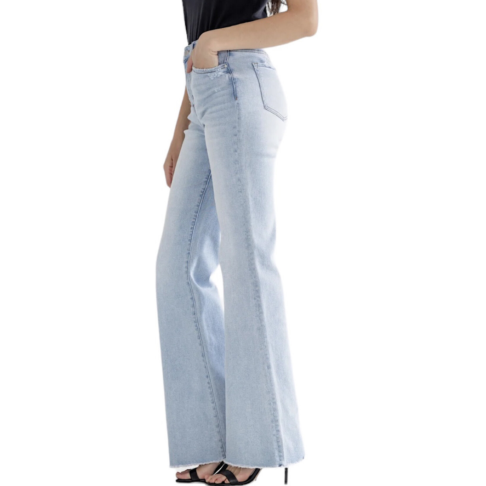 Mica Denim MICA MDP-F3183LT Super High Rise Vintage Flare