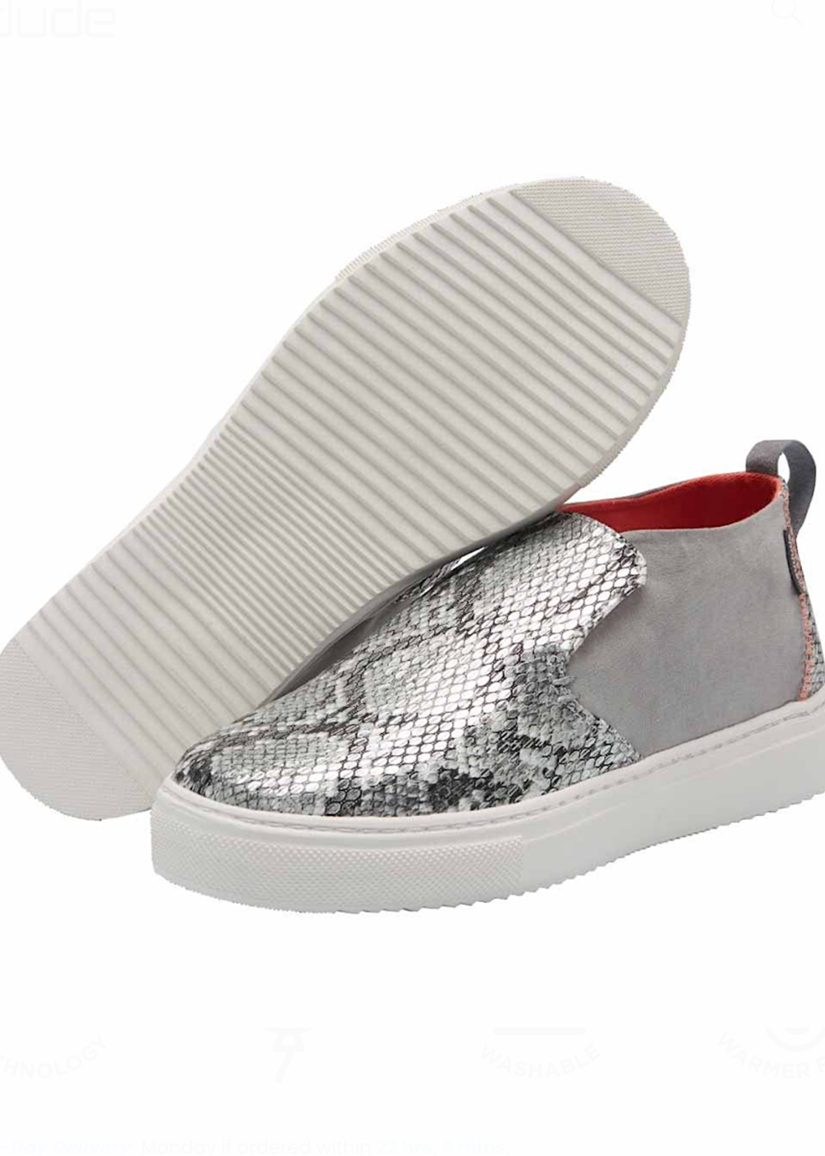 Hey Dude Hey Dude Peyton Snake Grey Womens