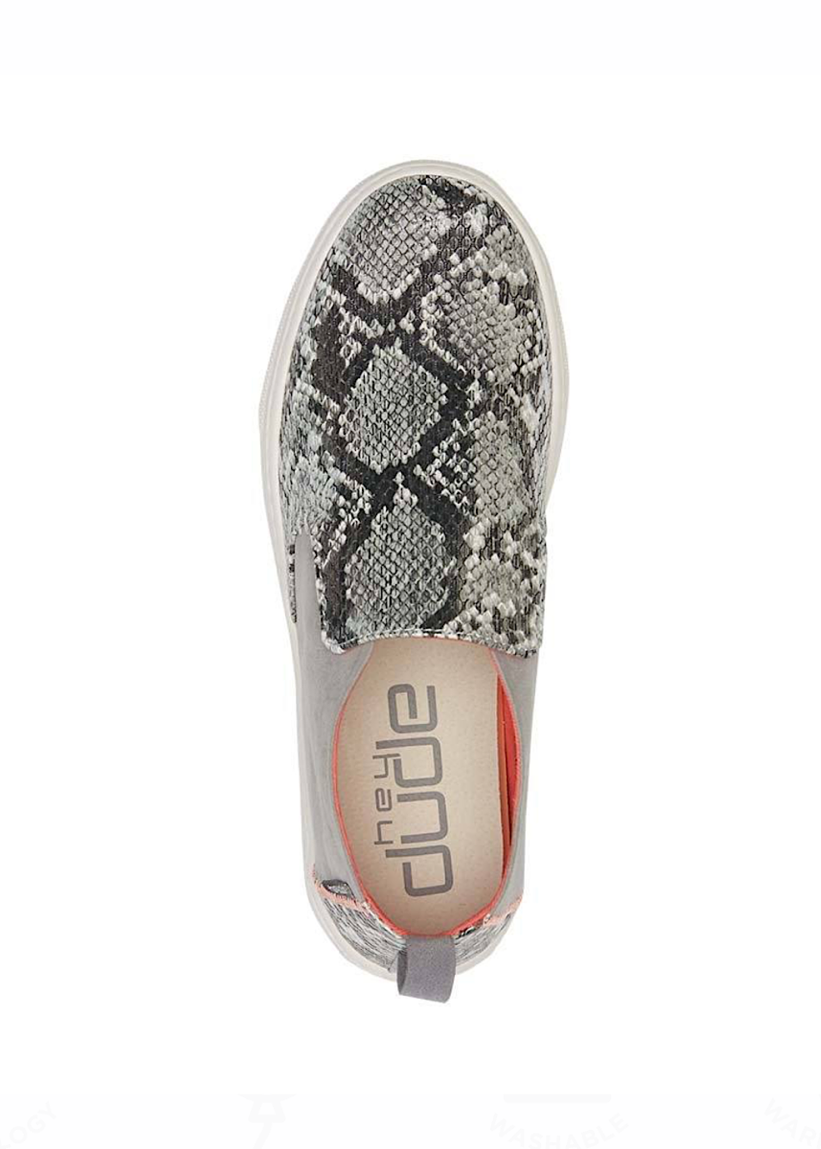 Hey Dude Hey Dude Peyton Snake Grey Womens
