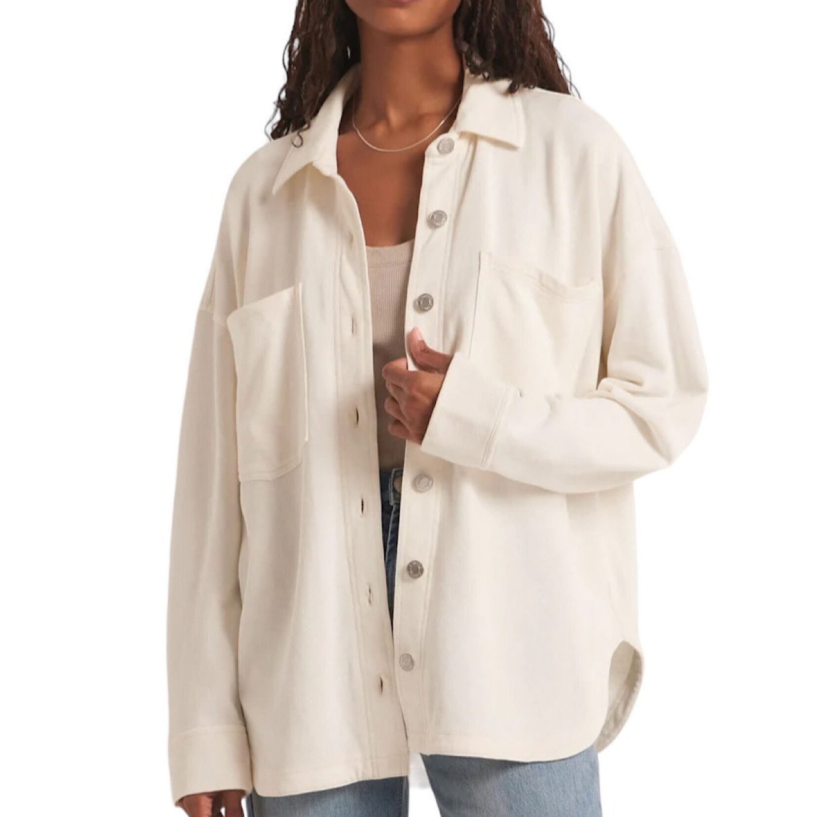 Z Supply Z Supply All Day Knit Jacket Sandstone