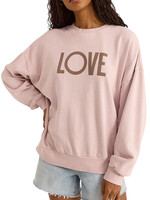 Z Supply Z Supply Love Sunday Sweatshirt Lilac Grey