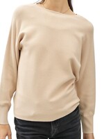 Beige Knit Sweater Top