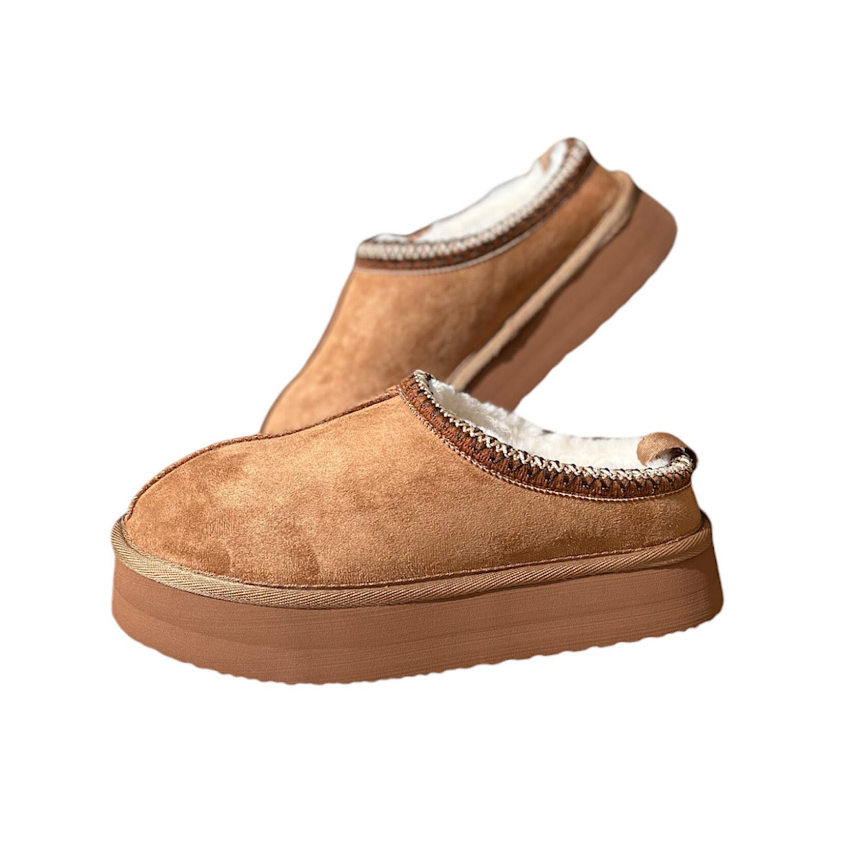 Very G Charlie Tan Slippers