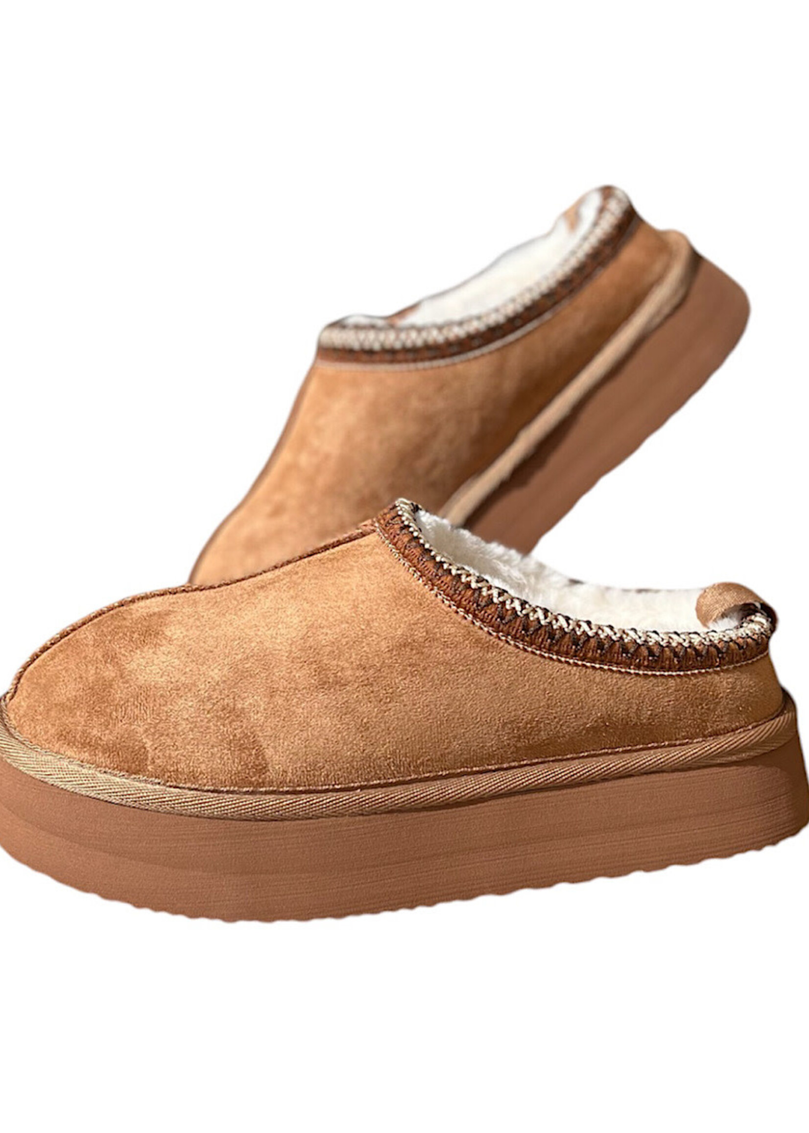 Very G Charlie Tan Slippers