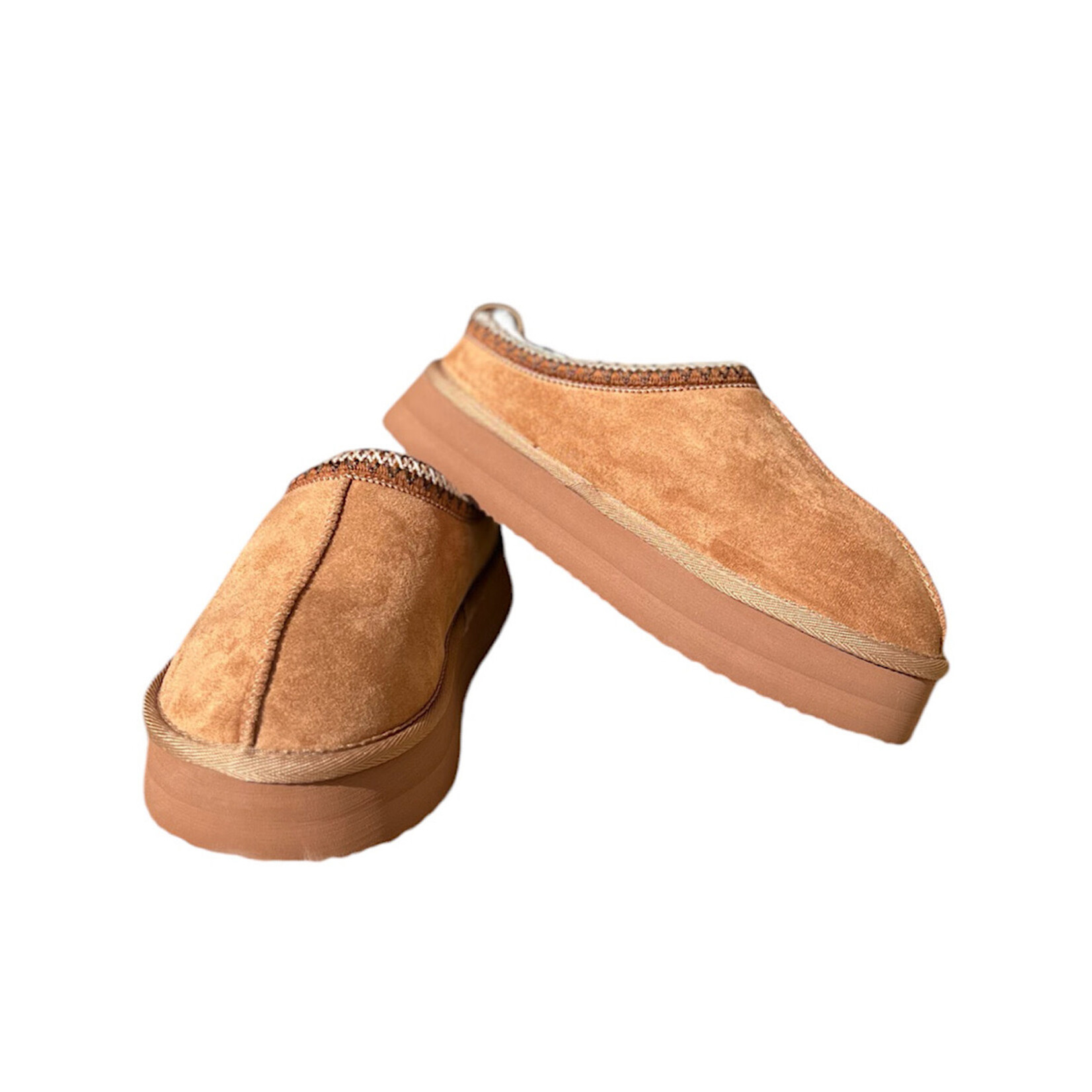 Very G Charlie Tan Slippers