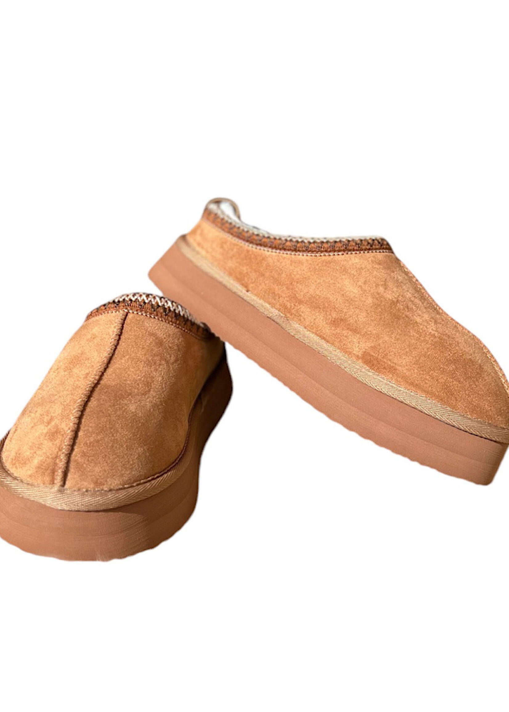 Very G Charlie Tan Slippers