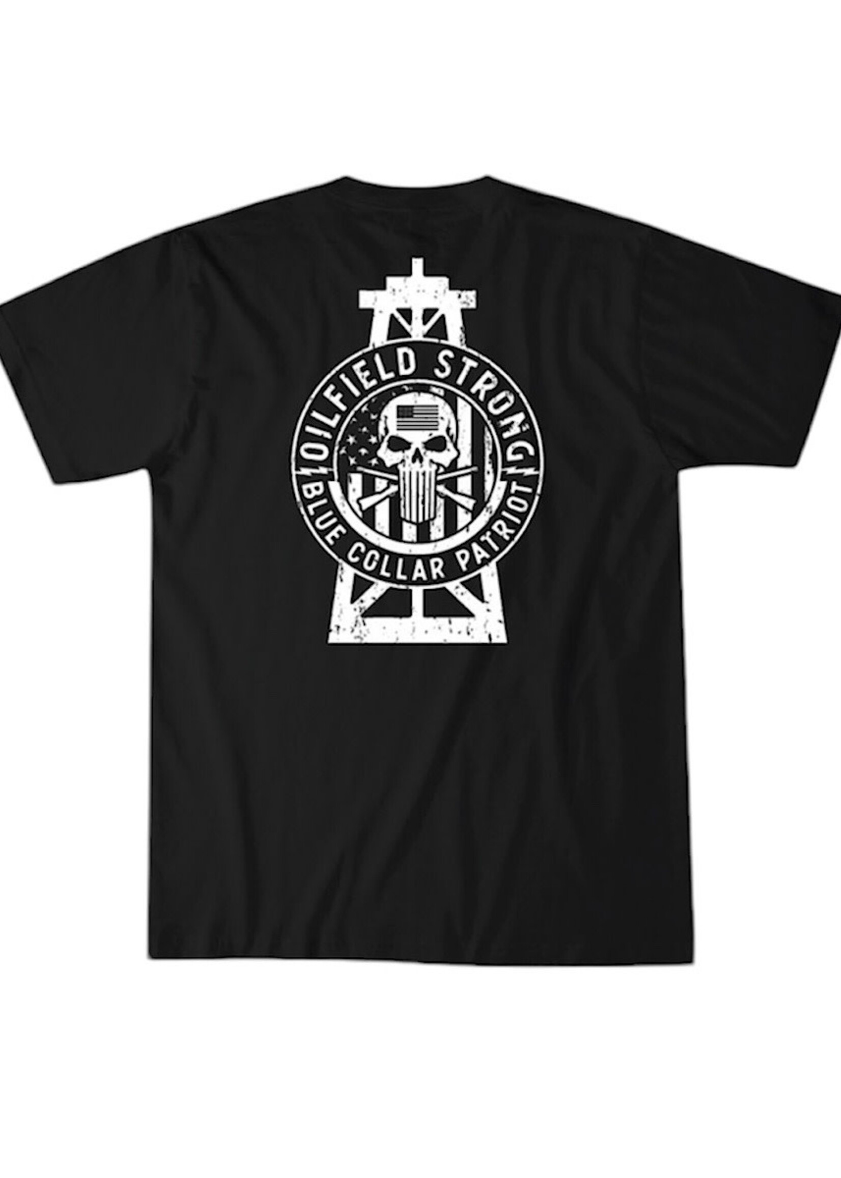 Oilfield Strong S/S Tee- Black