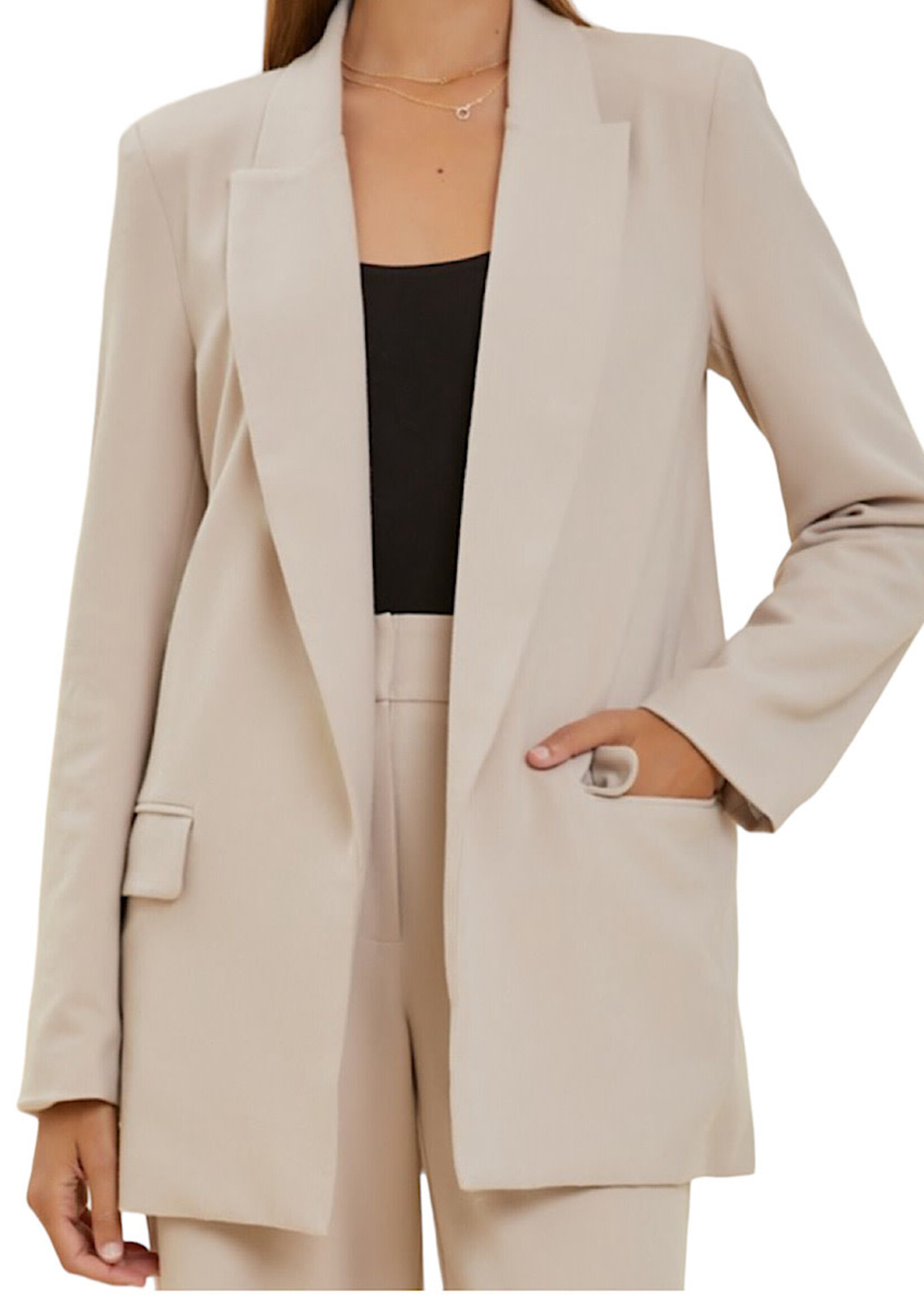 Beige Blazer