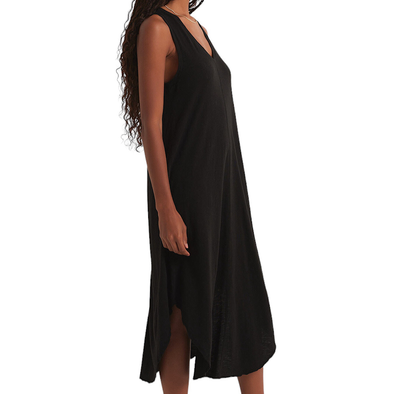 Z Supply Z Supply The Reverie Slub Dress Black