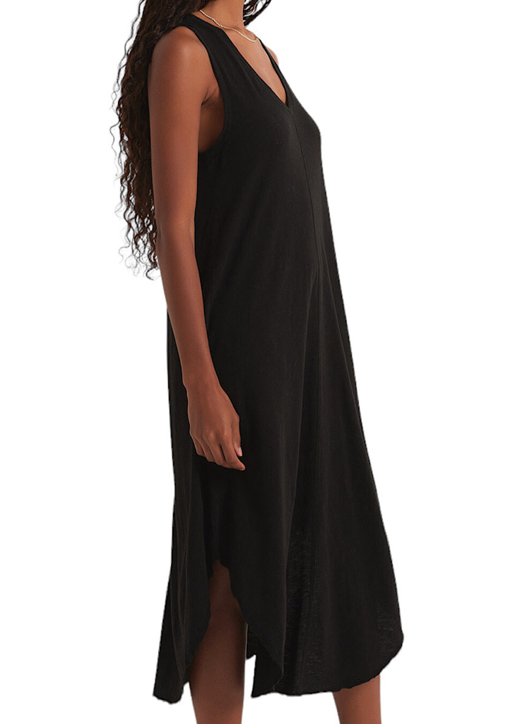 Z Supply Z Supply The Reverie Slub Dress Black