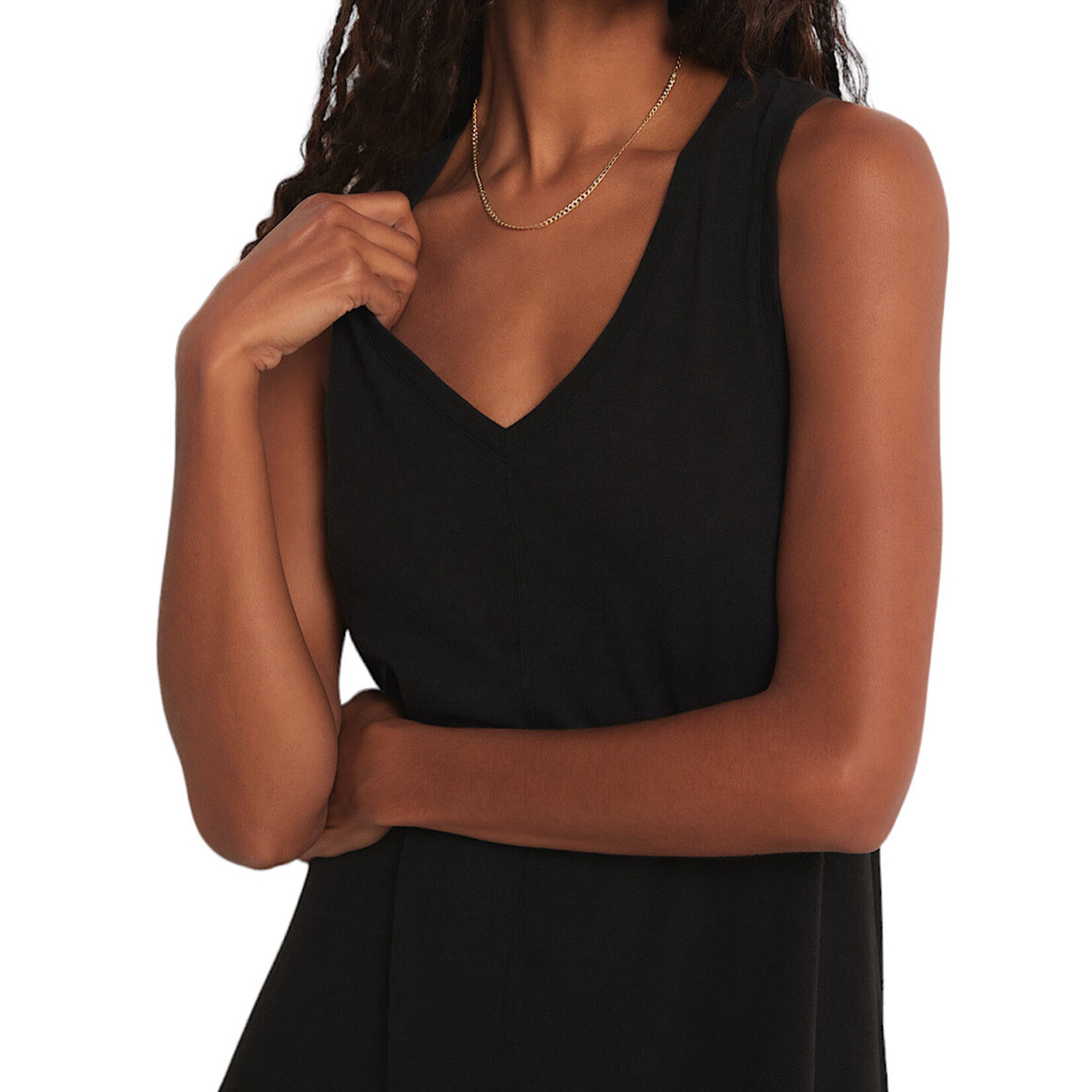 Z Supply Z Supply The Reverie Slub Dress Black