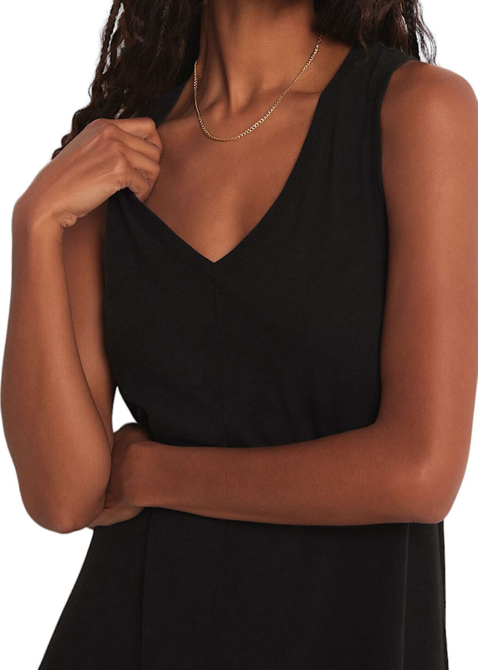 Z Supply Z Supply The Reverie Slub Dress Black