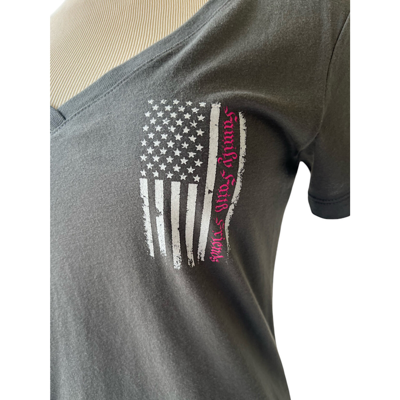 Howitzer Family Faith Friends S/S VNK T- Dark Grey