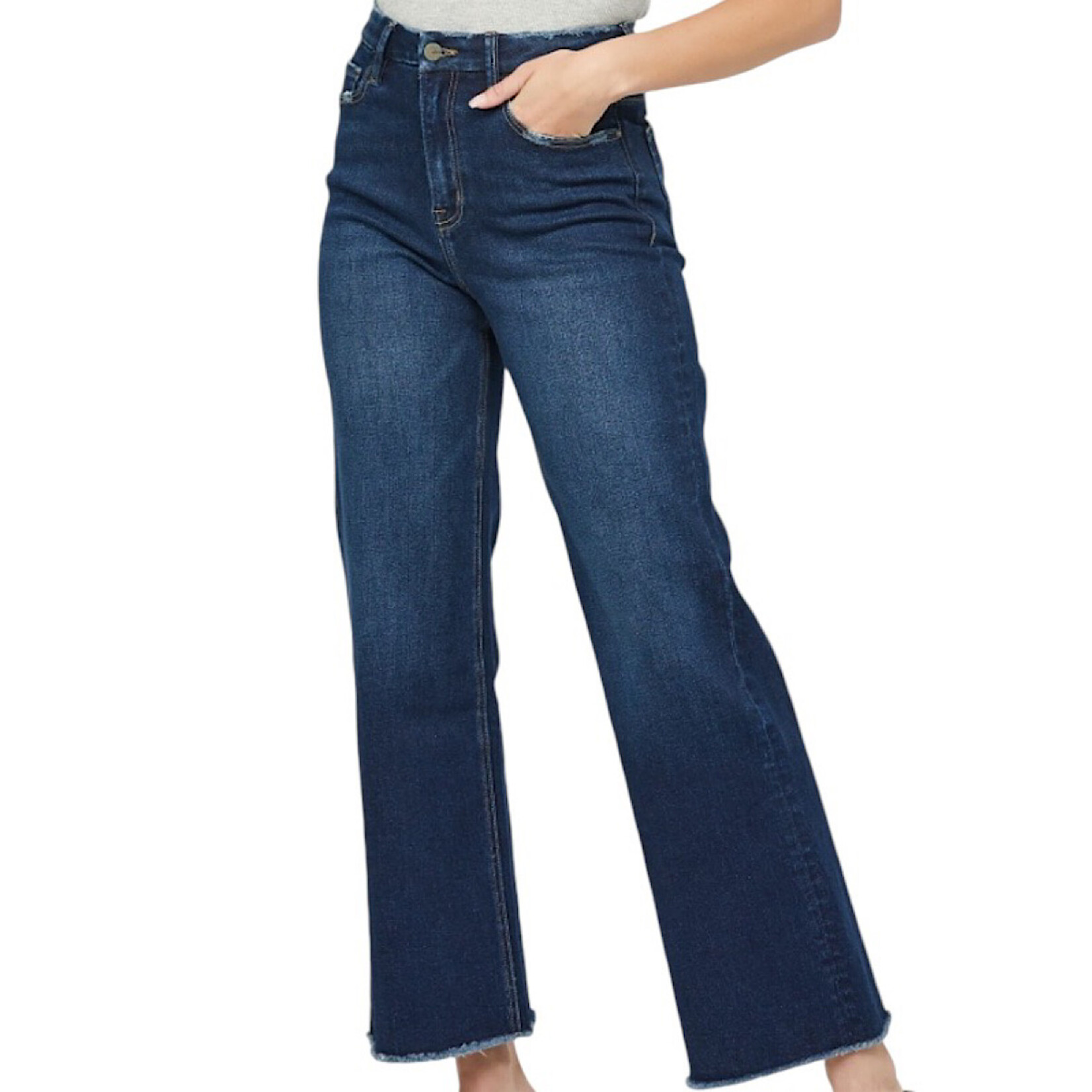 Mica Denim MICA MDE-W182DK Festival Stretch Super High Rise Wide Leg