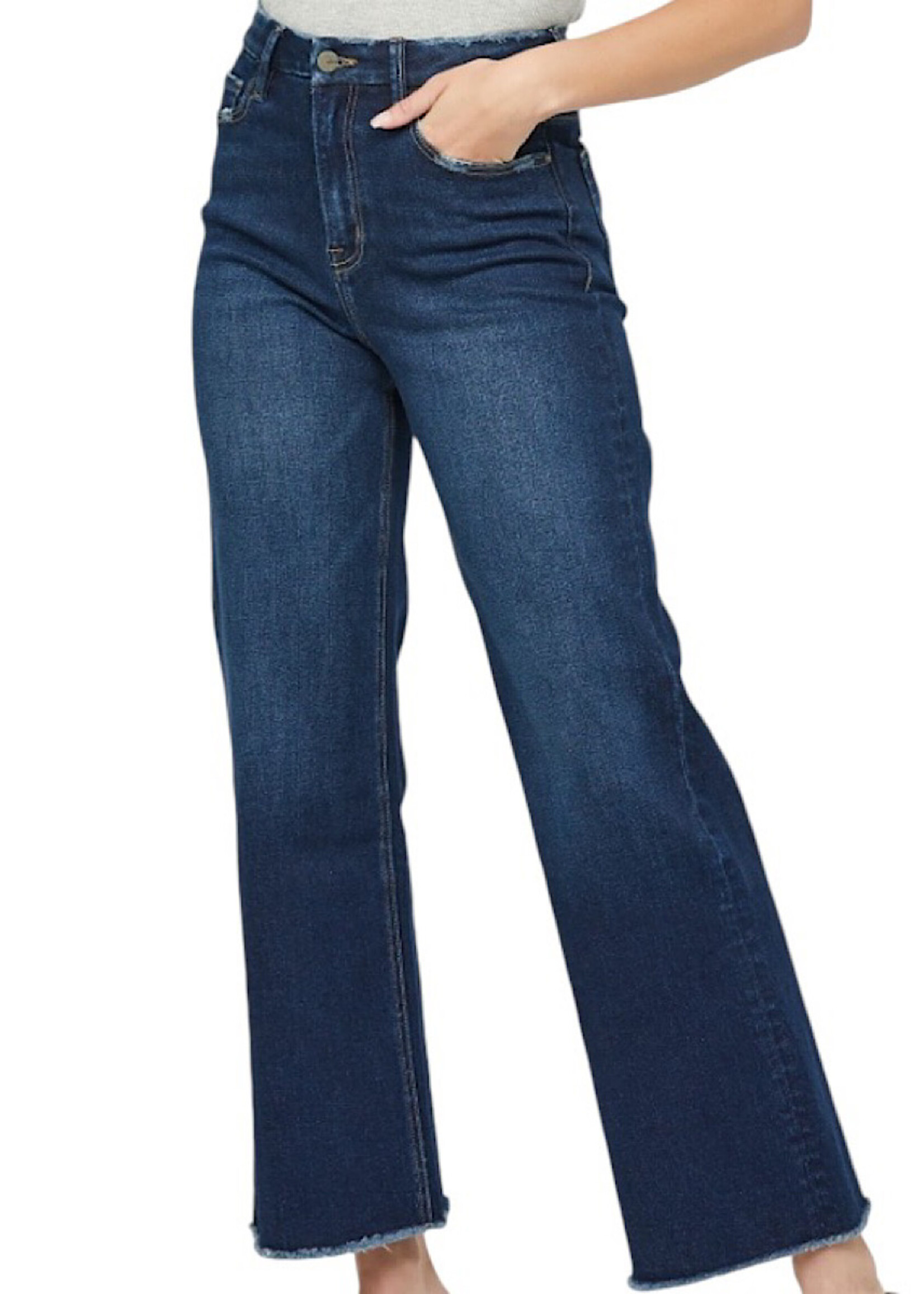 Mica Denim MICA MDE-W182DK Festival Stretch Super High Rise Wide Leg