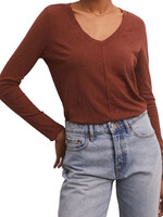 Z Supply Z Supply Dream Slub LS Tee Ruby