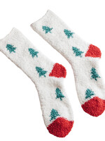 Z Supply Z Supply Plush Tree Socks Vanilla Ice OS