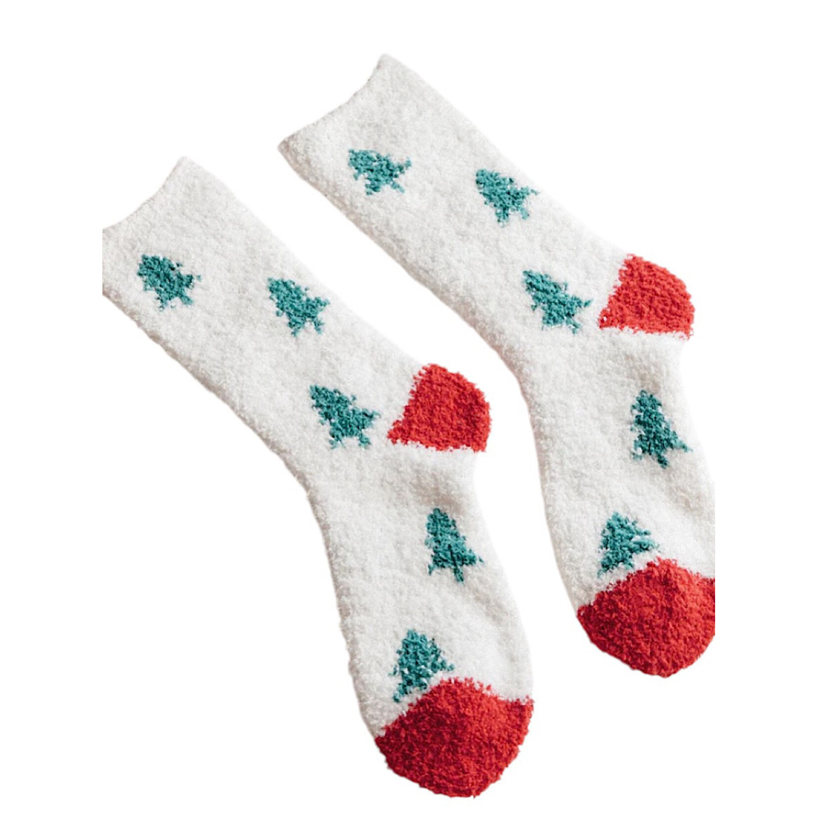 Z Supply Z Supply Plush Tree Socks Vanilla Ice OS