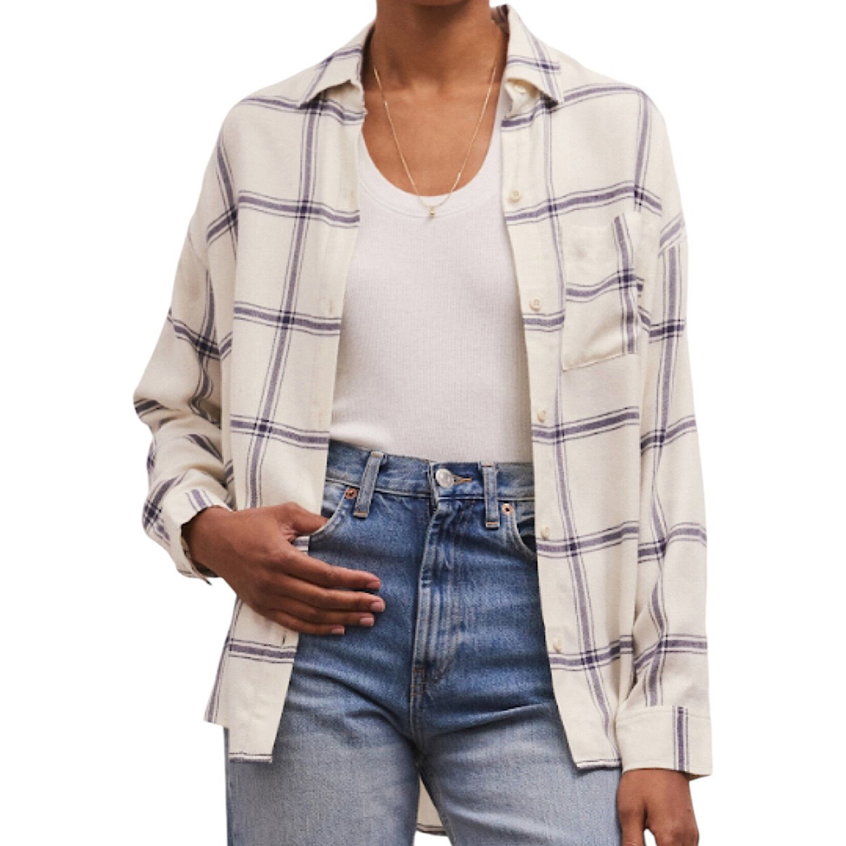 Z Supply Z Supply River Plaid Button Up Inca