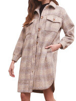 Z Supply Z Supply Sonoma Plaid Jacket Orchid Rain