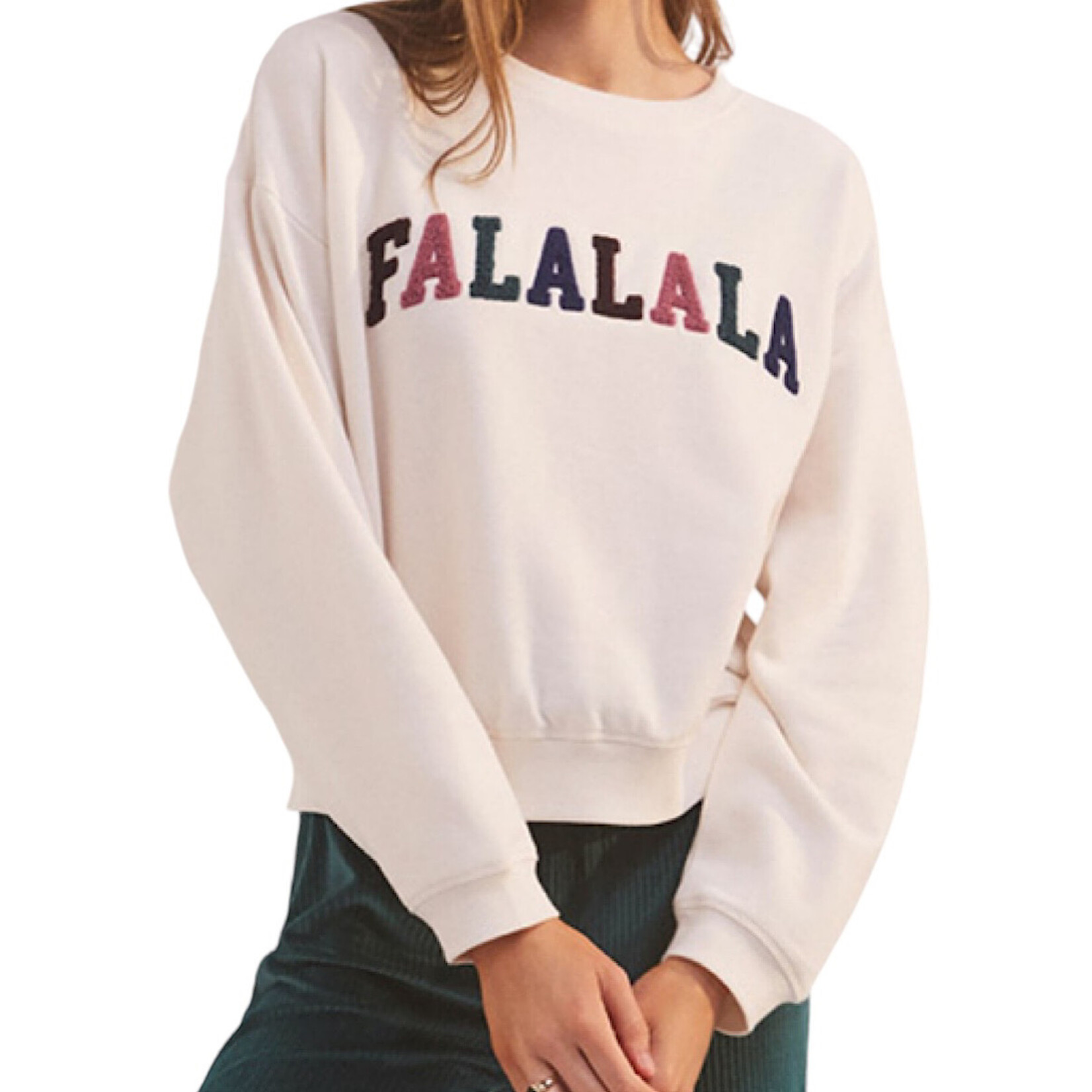 Z Supply Z Supply Fa La La LS Top Bone