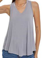 Pebble Soft V Neck Knit Tank