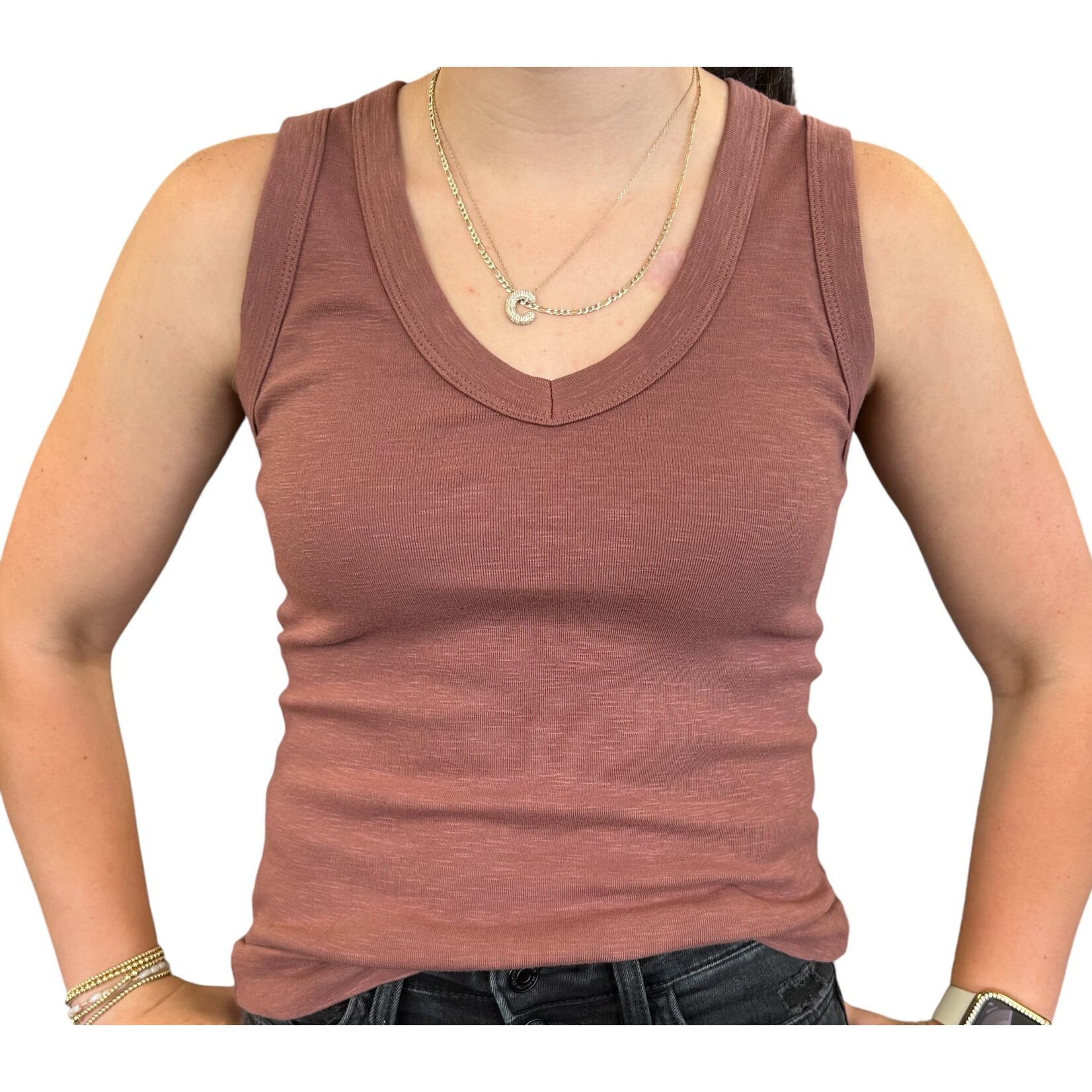 Marsala Cooper Tank