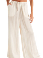 Z Supply Z Supply Seashore Beach Pant Adobe White