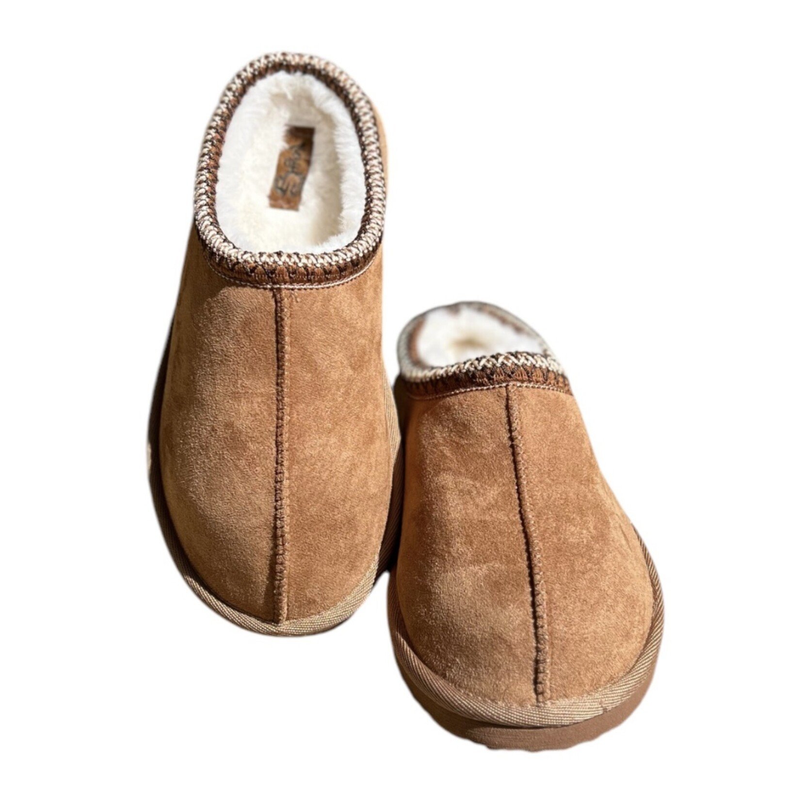 Very G Sparks Tan Slippers