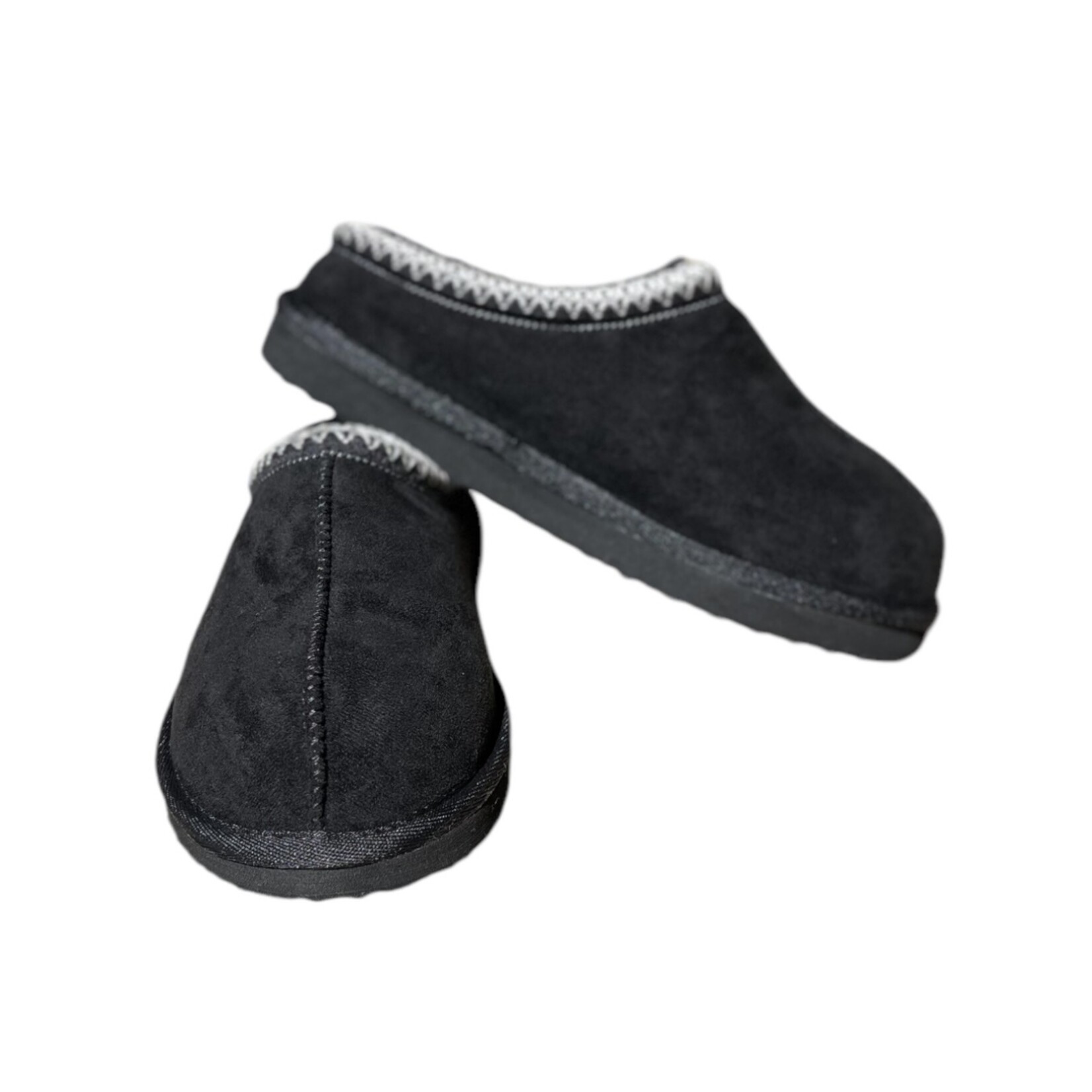 Very G Sparks Black Slippers