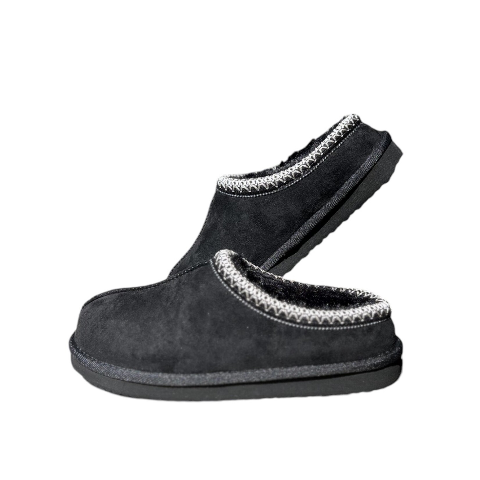 Very G Sparks Black Slippers