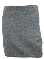 Charcoal Sweater Skirt