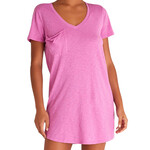 Z Supply Z Supply The Pocket Tee Dress Wild Dahlia