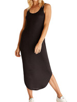 Z Supply Z Supply Jaslyn Rib Hacci Dress Black