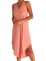 Z Supply Z Supply The Reverie Slub Dress Canyon Rose