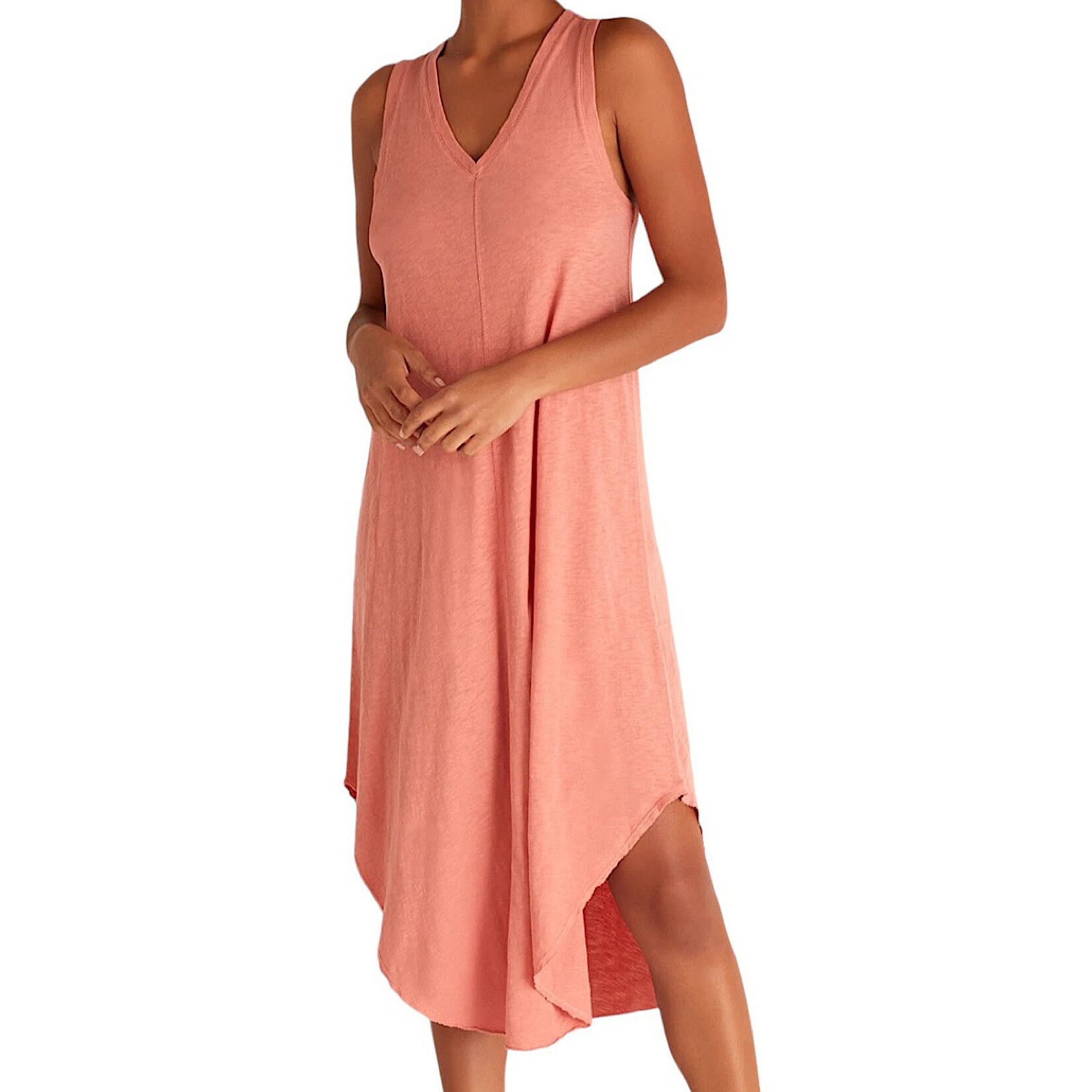 Z Supply Z Supply The Reverie Slub Dress Canyon Rose
