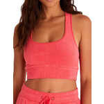 Z Supply Z Supply Sunny Loop Terry Tank Bra Strawberry