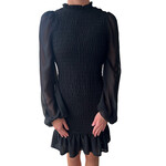 Black Woven Dress