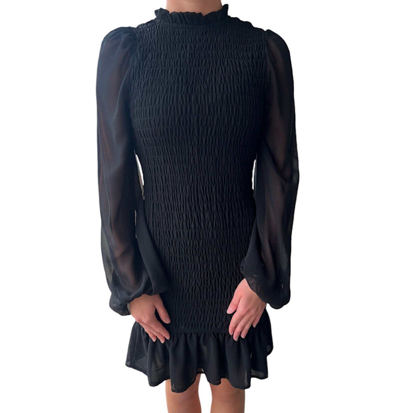 Black Woven Dress