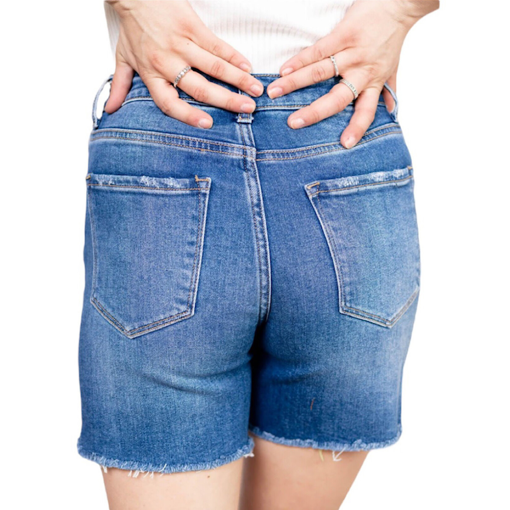 V2859 Mid Rise Midi Short