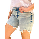 T5458 Peaceful High Rise Midi Shorts