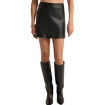 Z Supply Z Supply Ciera Leather Skirt Black