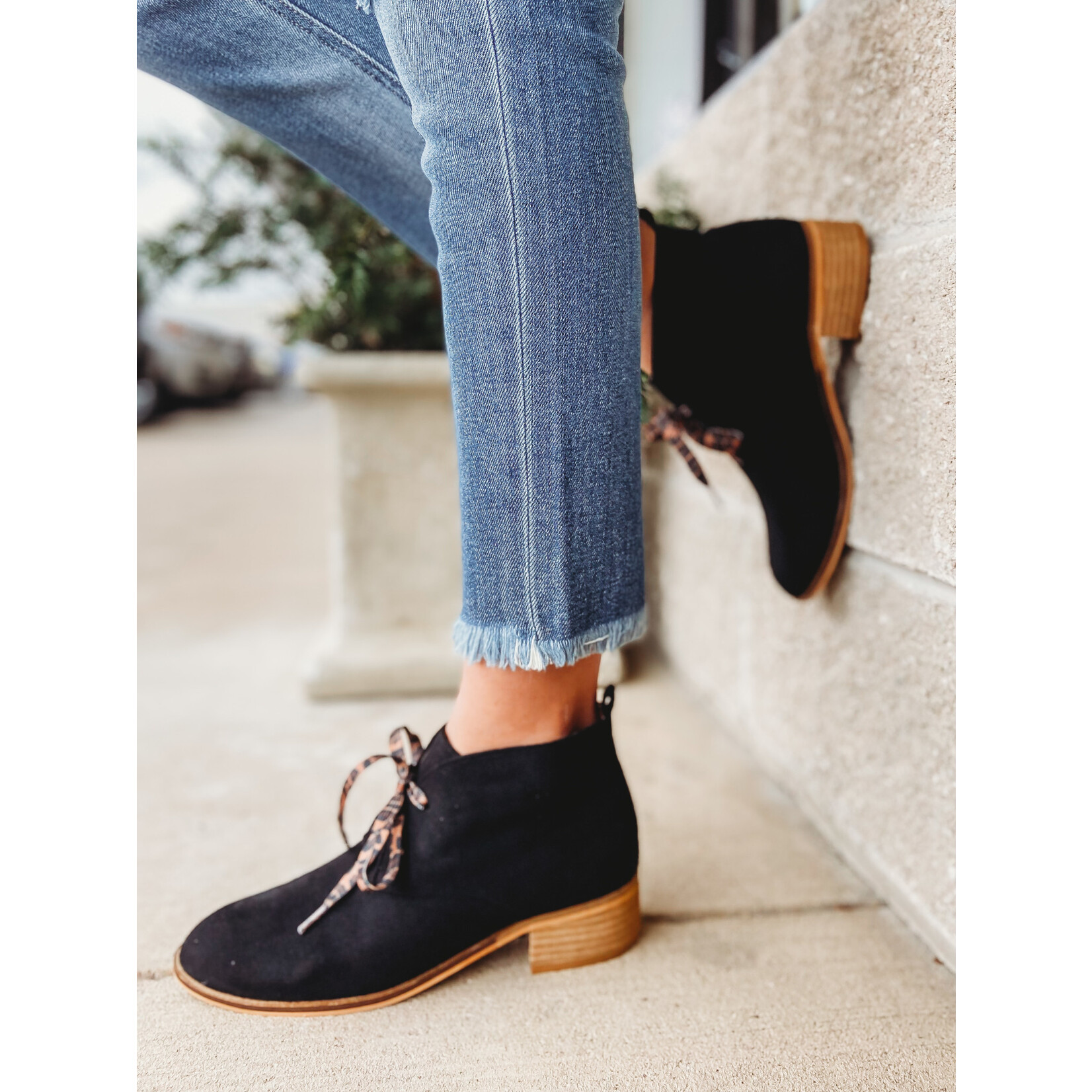 Corky Totes Lace-Up Bootie