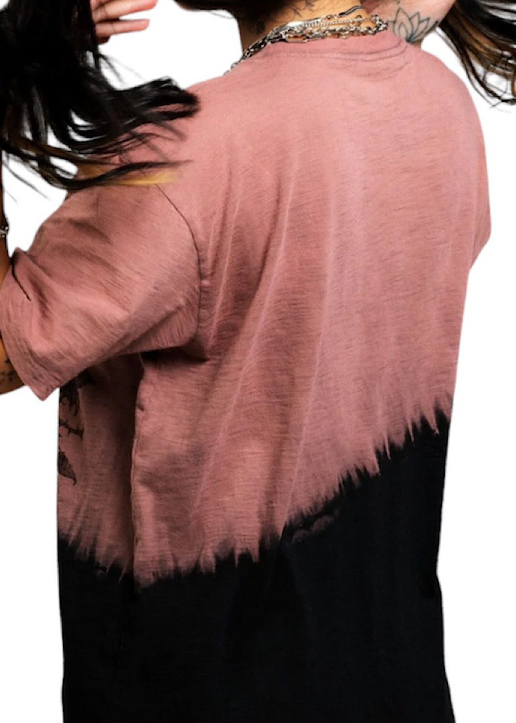 Affliction Oversized Tee Tour of Roses