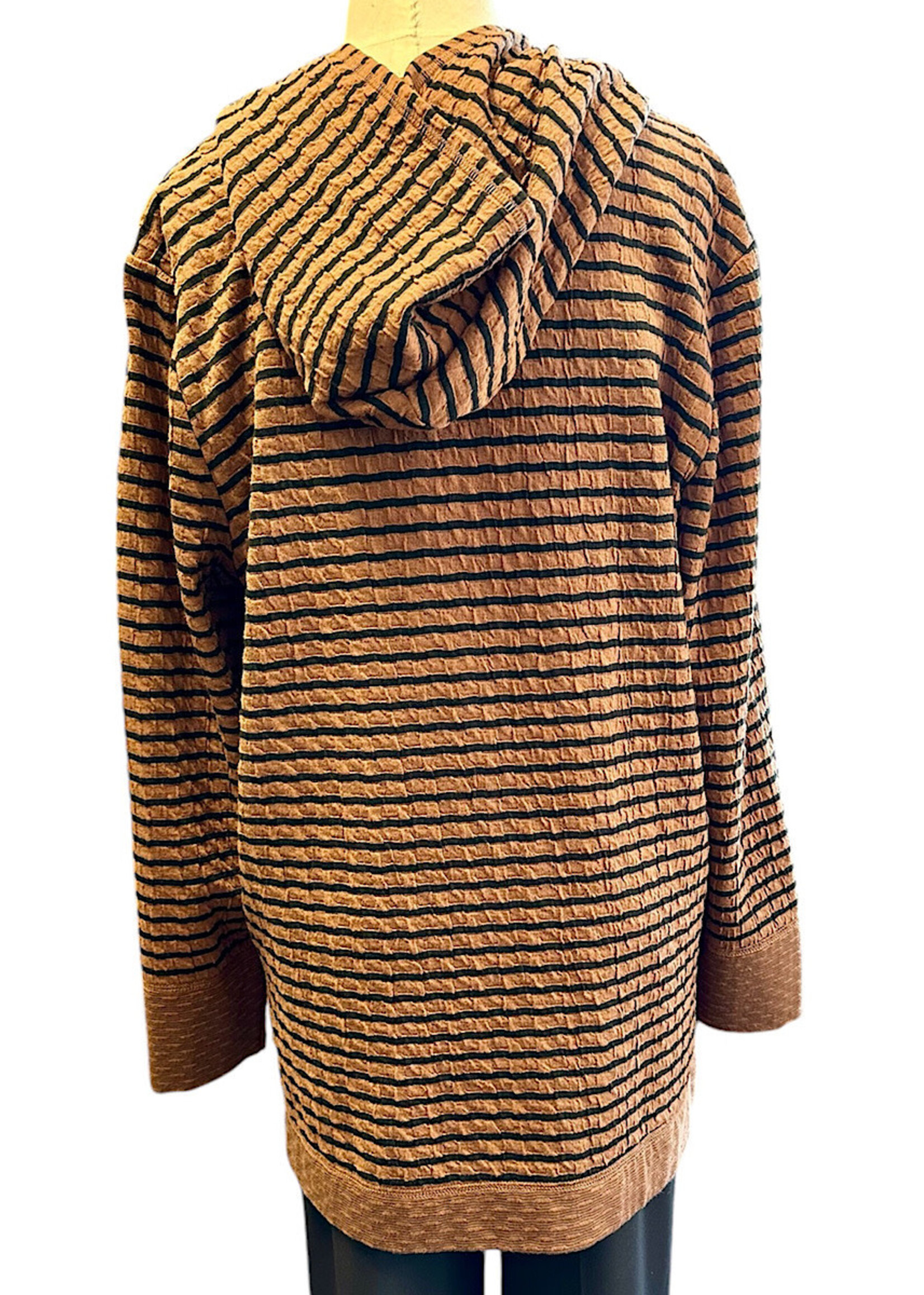 Choco Shirttail Hoodie