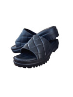 Dirty Laundry Black Lightning Eva Sandal