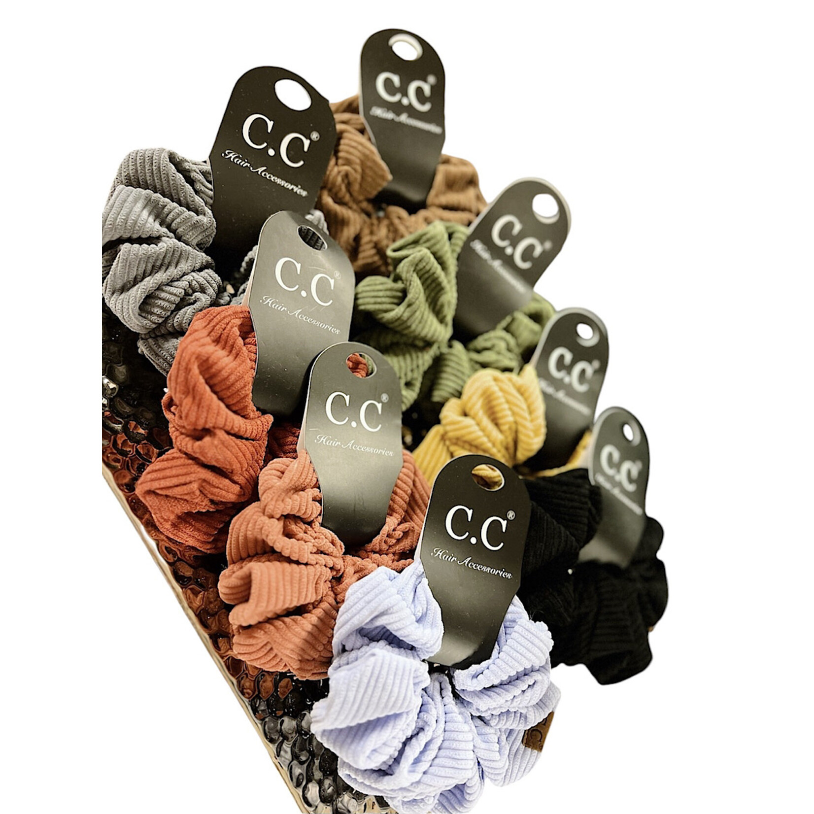 C.C Corduroy Scrunchie