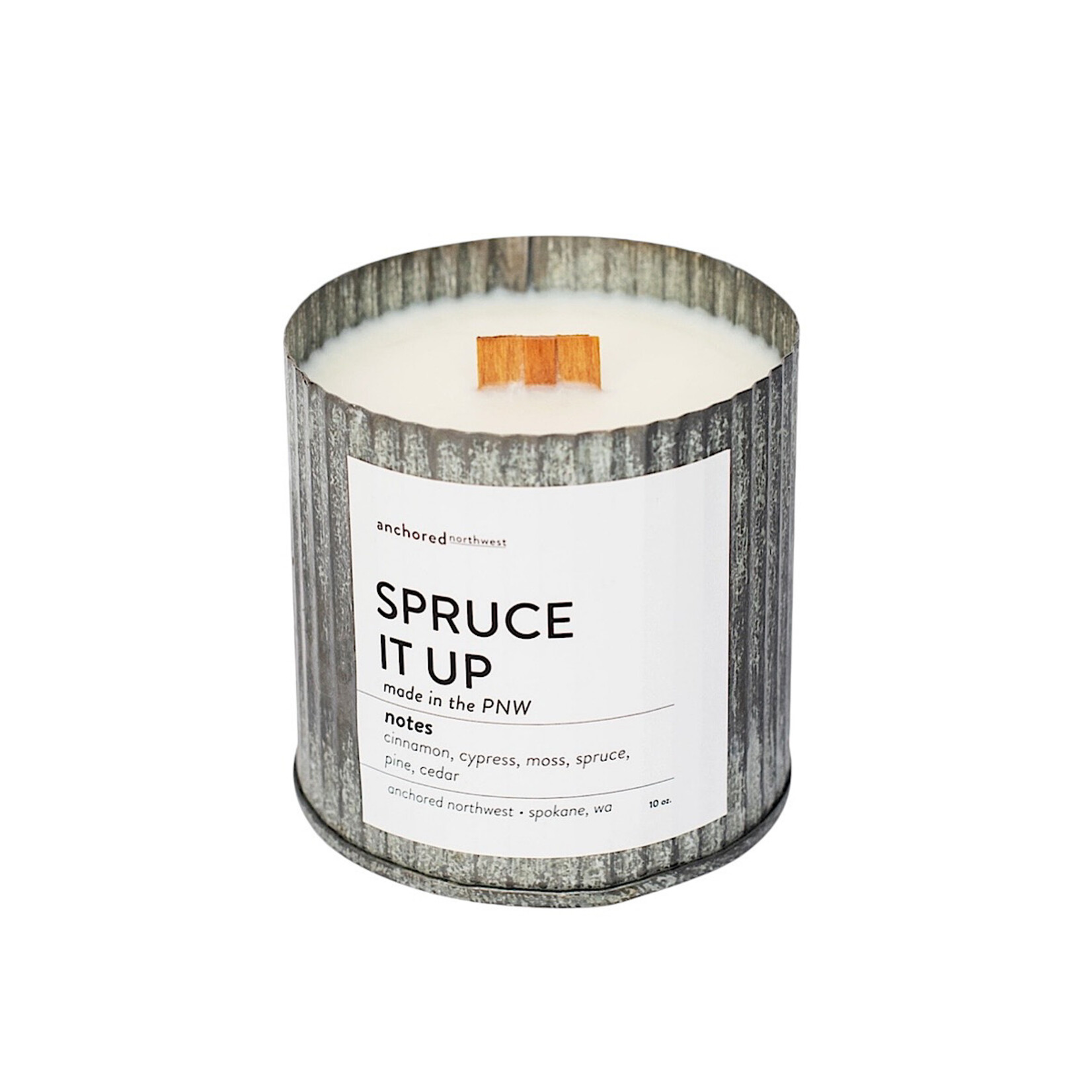 Wood Wick Rustic Farmhouse Soy Candle 10oz