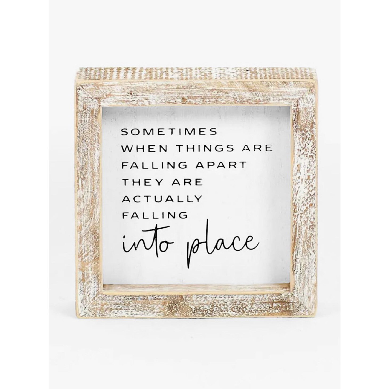 When Things Wood Sign